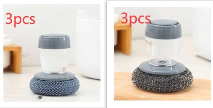eco-friendly palm scrubber in hand