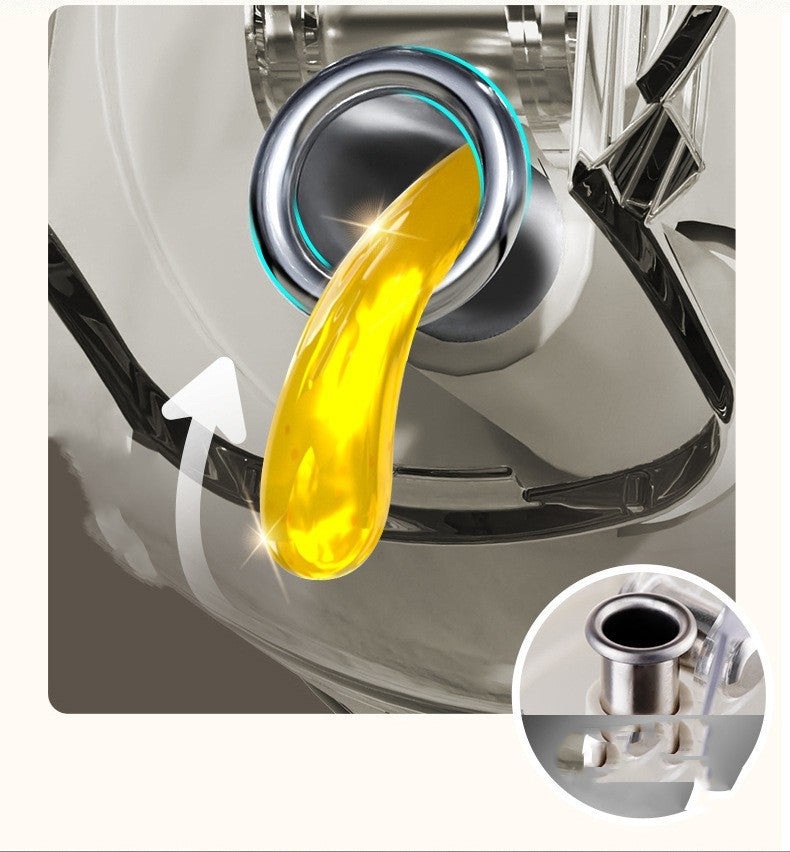 Cooking with oil dispenser