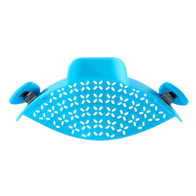 Minimalist pot side strainer