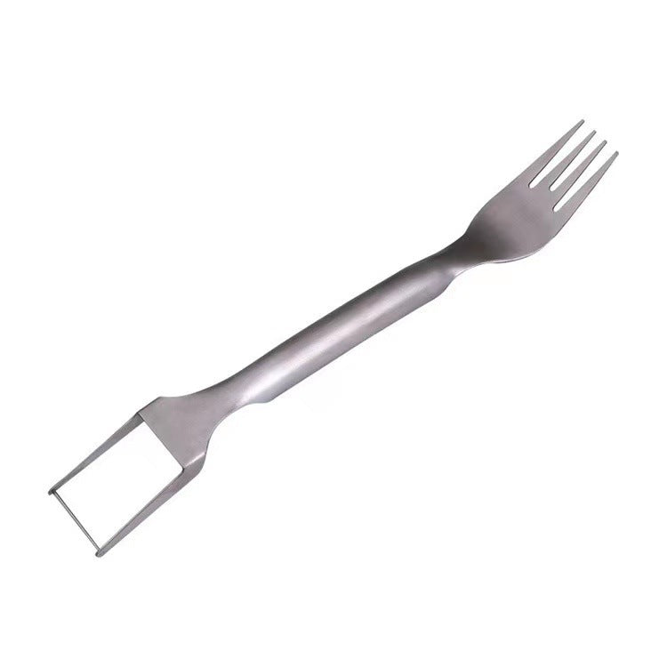 Stainless tool with ergonomic handle