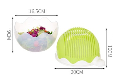 Salad cutter for diet prep