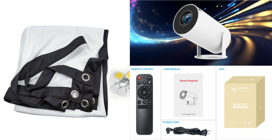 Wireless Android projector setup