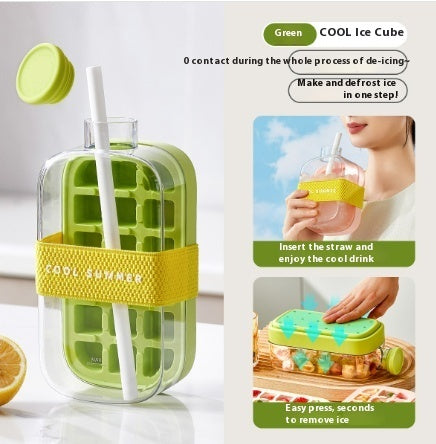 Summer drink with fresh ice
