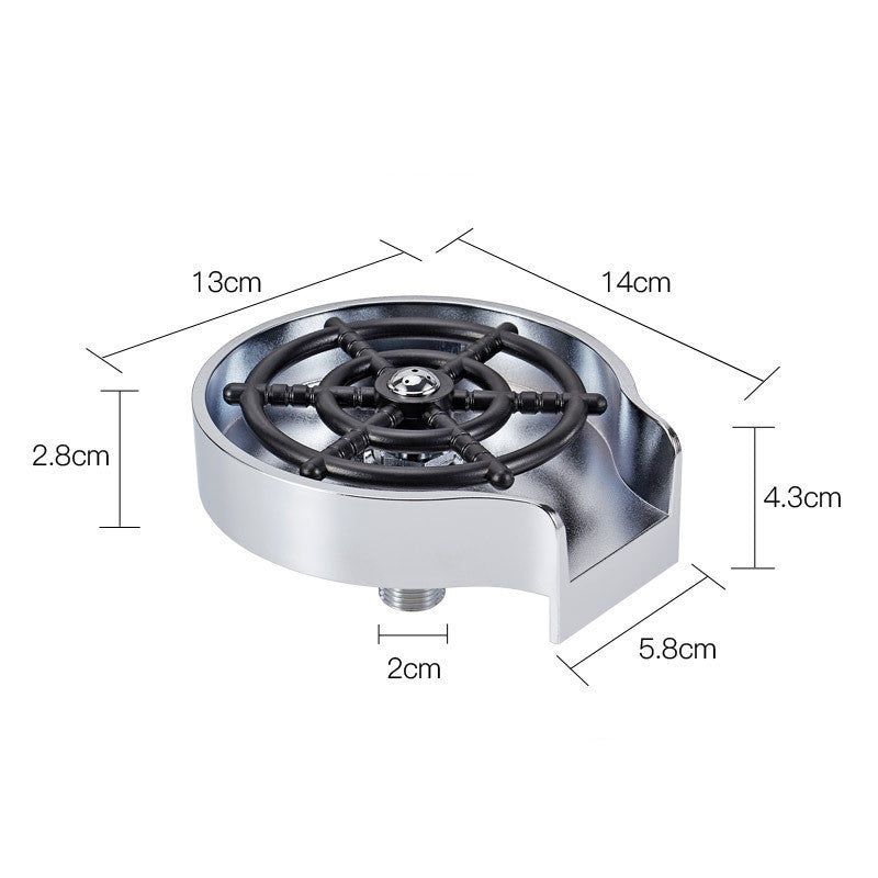 High-Pressure Cup Washer – Automatic Sink Spray Nozzle for Bar & Home