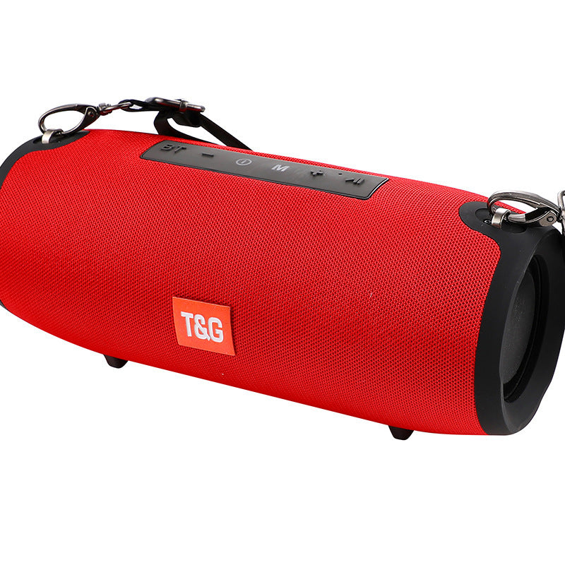 Outdoor party with speaker