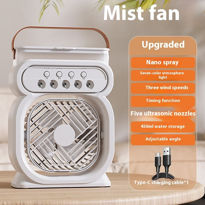 3 in 1 Portable Air Cooler with LED Night Light