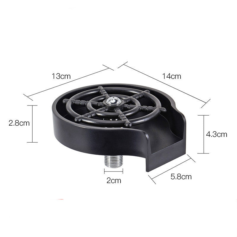 High-Pressure Cup Washer – Automatic Sink Spray Nozzle for Bar & Home