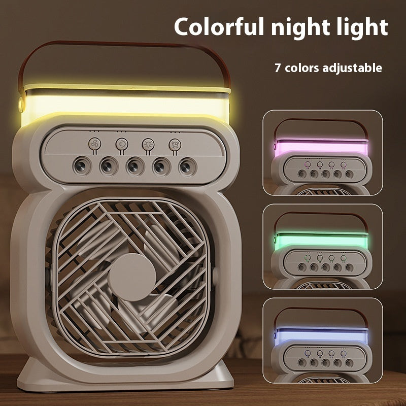 3 in 1 Portable Air Cooler with LED Night Light