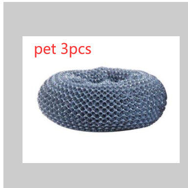 . lightweight PET bristle brush for dishes