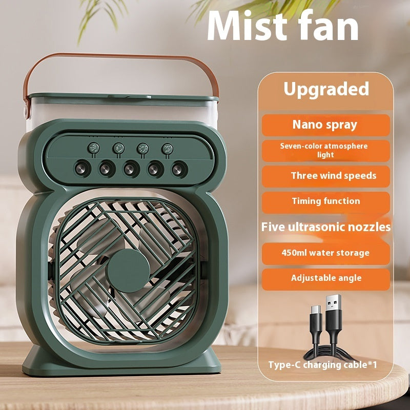 3 in 1 Portable Air Cooler with LED Night Light