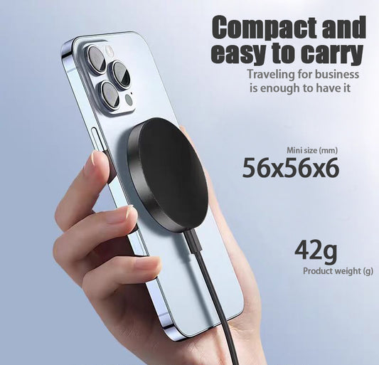 iPhone 14 charging with pad
