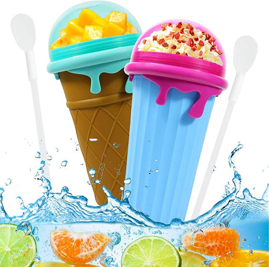 A fun and easy DIY slushy cup for summer drinks
