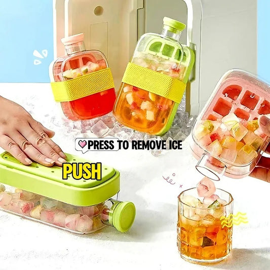 One-click ice maker cup in hand
